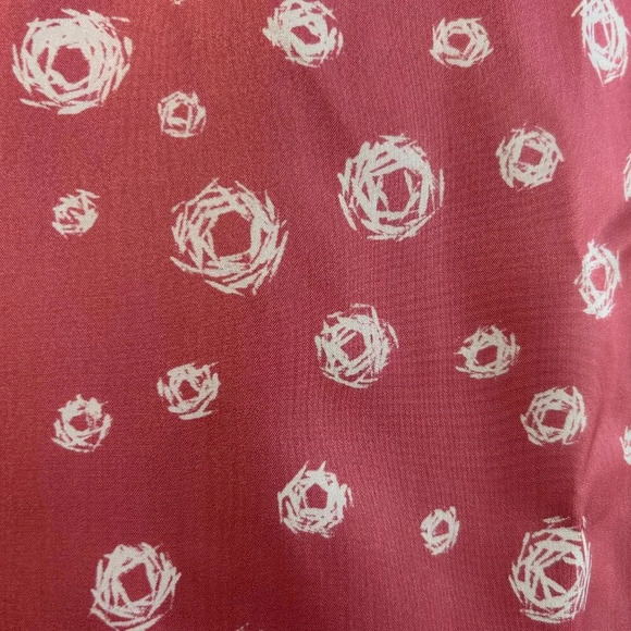 Vintage Salmon Pink Handmade Waisted Modest Sheath Dress - Picture 6 of 9